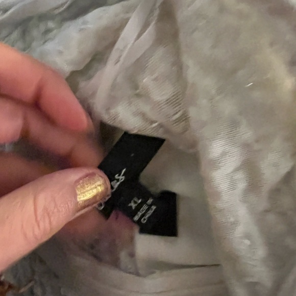 White Pearl Sequin Bustier Mermaid Sleeveless Jumpsuit 🌿 - Picture 10 of 12